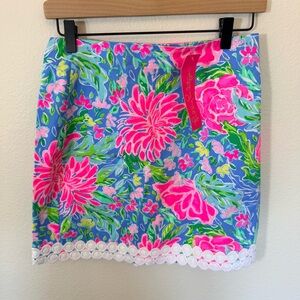 NWT LILLY PULITZER Izzy Skirt in Zanzibar Blue
